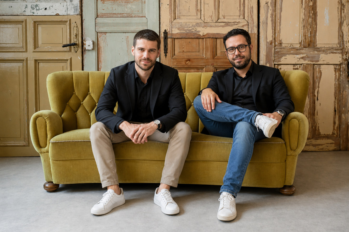Refute AI founders Olivier Casanova and Thomas Meneghetti